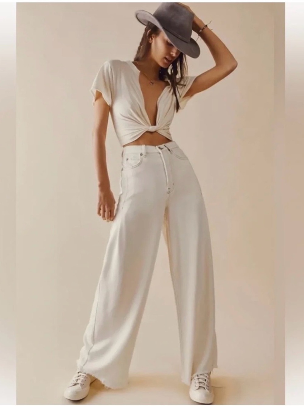 Free People Old West Slouchy Jeans